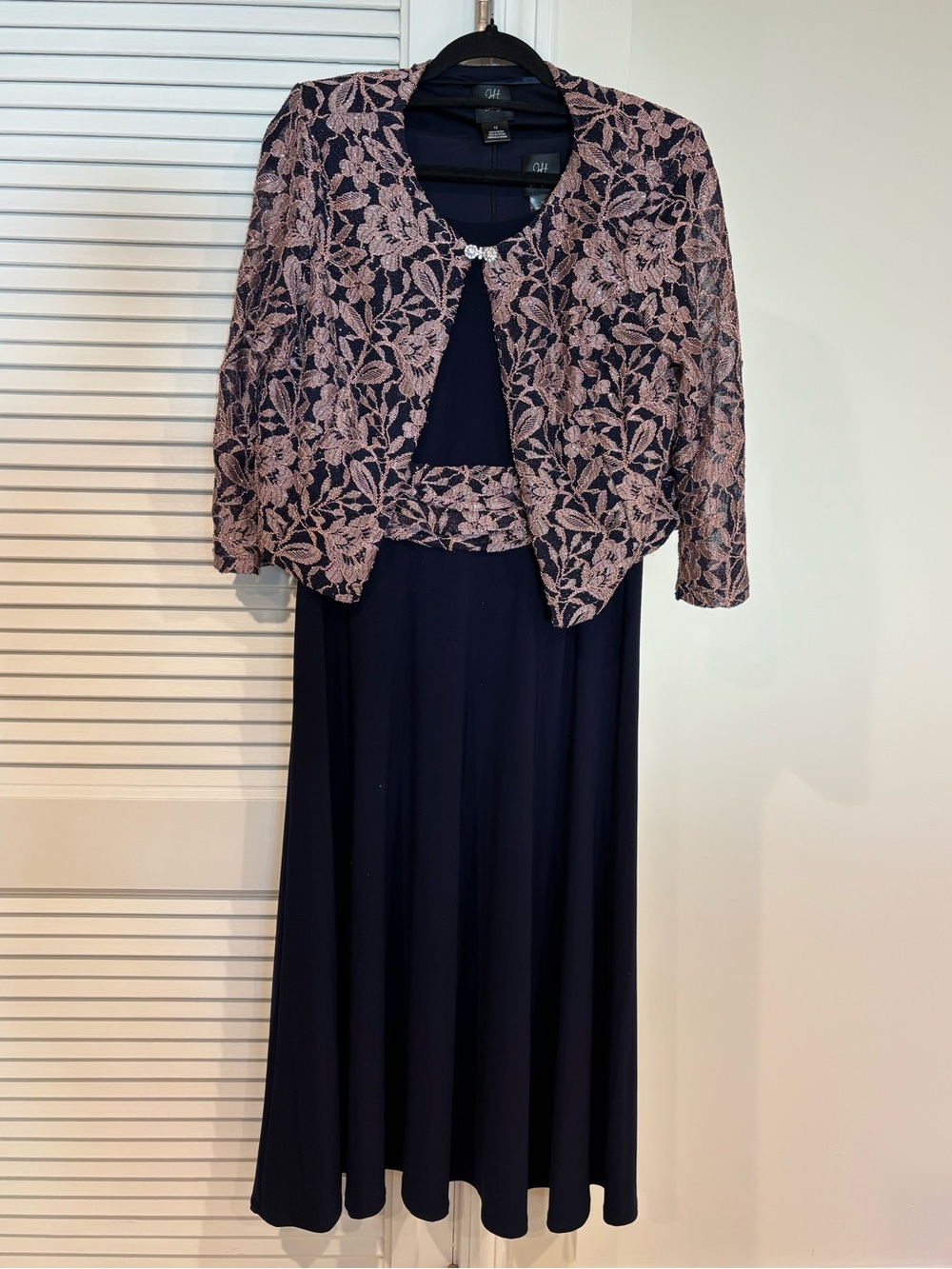 JH Evenings Floral Maxi Dress